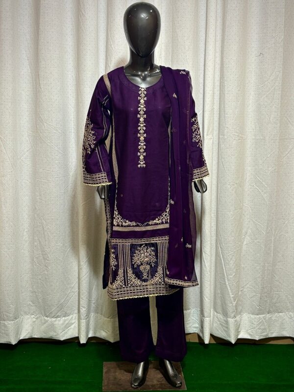 Soft Cotton 3-Piece Suit